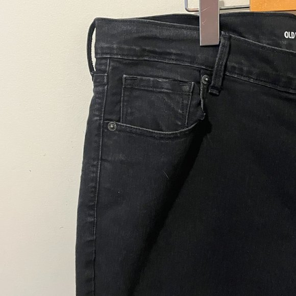 OLD NAVY | Women's Original Mid Rise Jeans Black 16 Short - Picture 2 of 7